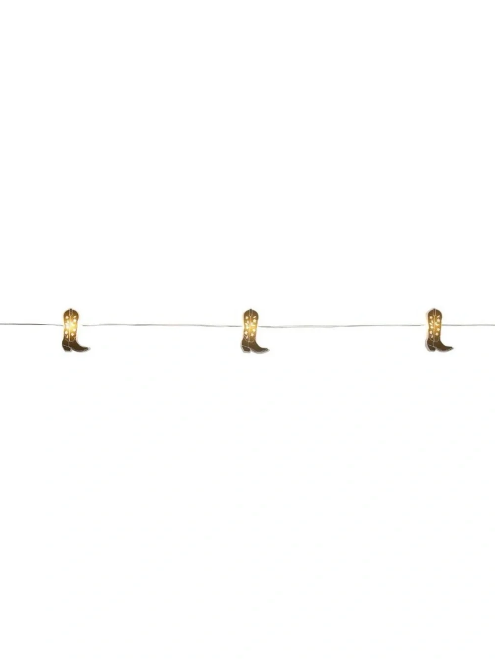 Viral Cowboy Boots String Lights